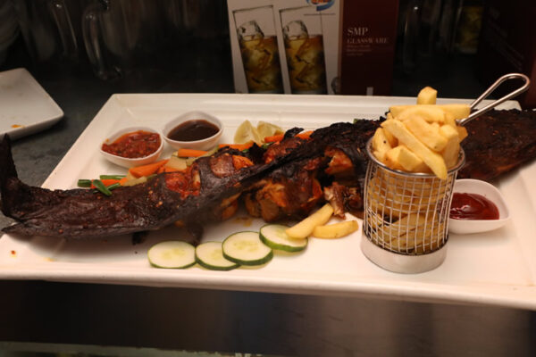 SPECIAL GRILLED WHOLE CAT FISH