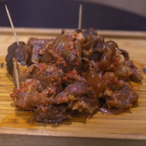 PEPPERED COW HEAD #4,000 PEPPERED COW HEAD