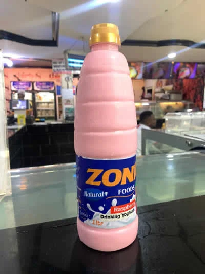 BIG ZONNI RASPERRY FLAVOUR 5000 BIG ZONNI FLAVOURED YOGHURT